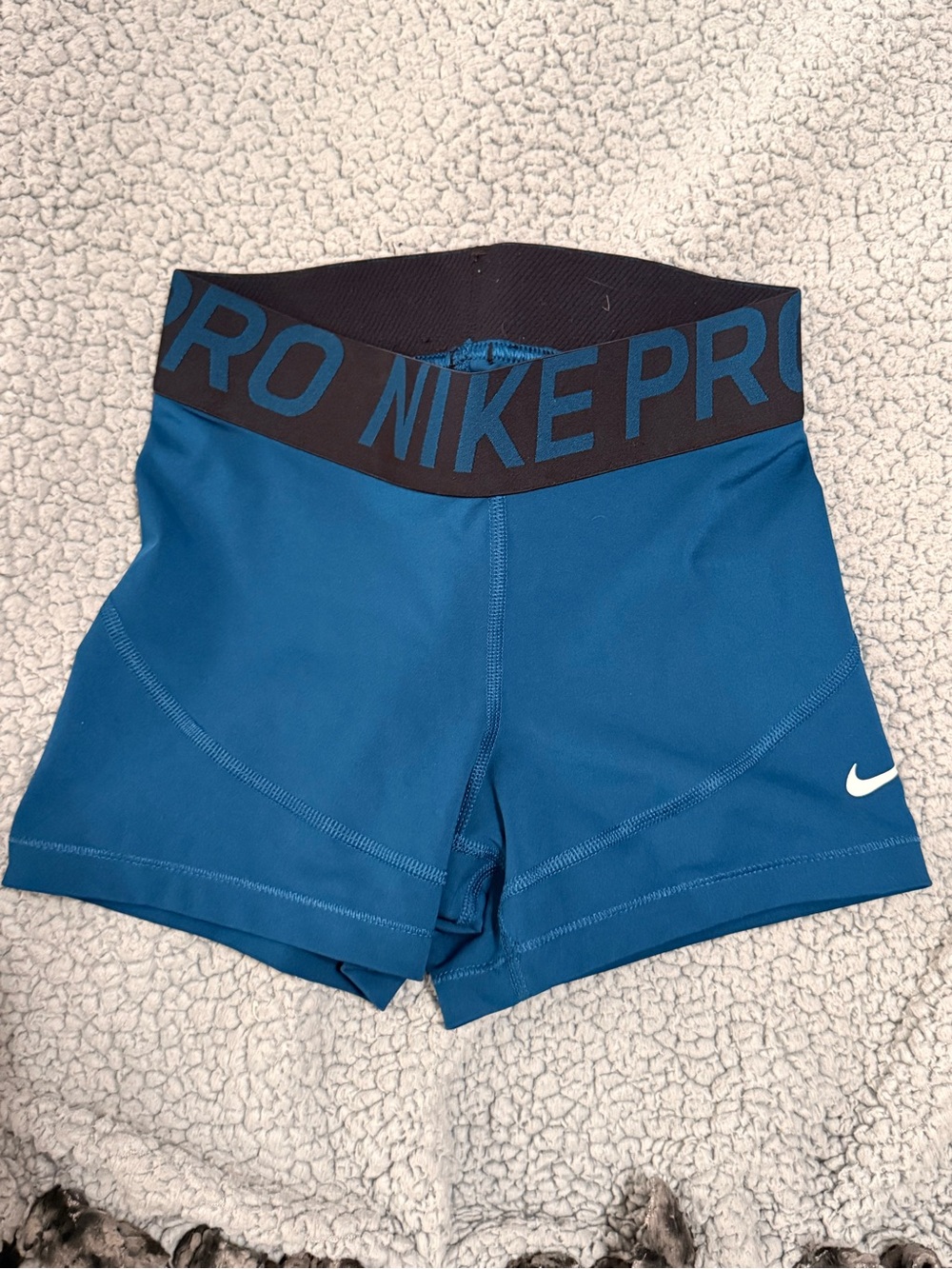Nike Pro Women's Teal Compression Training Shorts